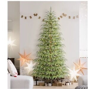 My Texas House 7.5' Cypress Pre-Lit Artificial Christmas Tree | 500 Twinkle LED